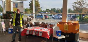 Collection at Tesco's Riverhead